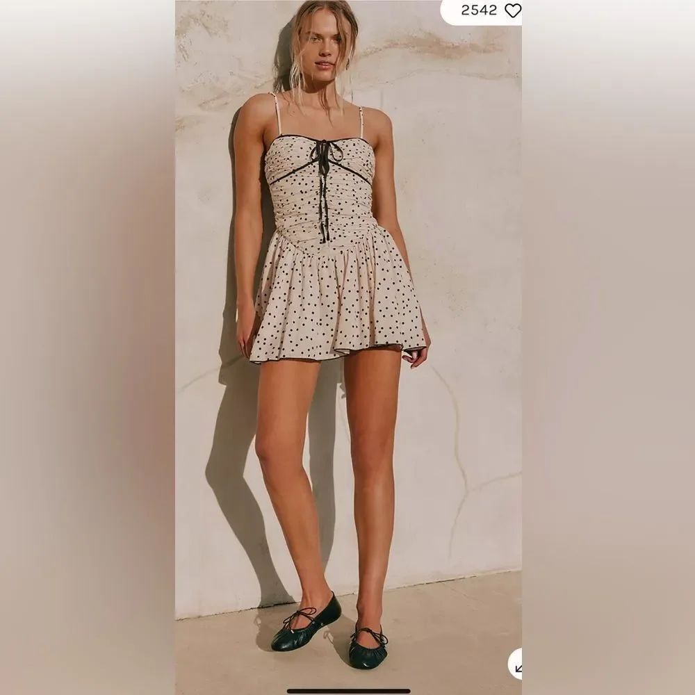 Free People Tea For Two Mini Dress
